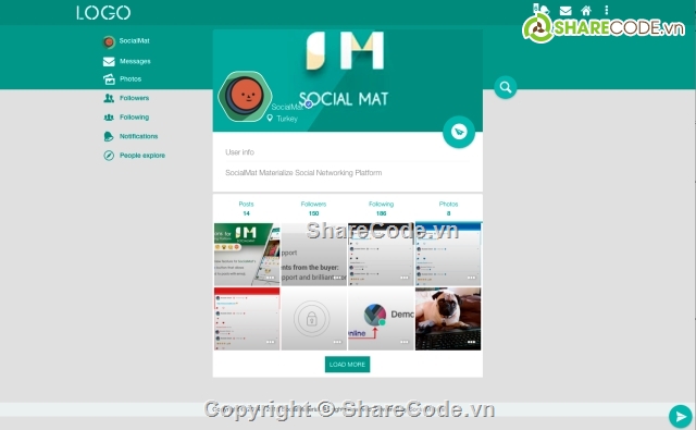 Social Networking Platform,SocialMat,CodeCanyon